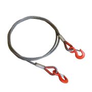 Буксир канатный TOR БТК 30,0 т 10,0 м опрессовка канат 24 мм (петля-петля)