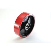 Колесо полиуретан 64х70 мм с подшипником для тележек гидравлических RHP/CW РОССИЯ