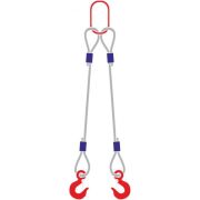 Строп канатный 2СК,  с 2 крюками 16Т x 3М