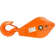 Блок монтажный двухрольный с крюком TOR 1 т (S)