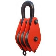 Блок монтажный трехрольный с ушком HQLK 3-50 К3 50т