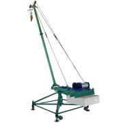 Кран стреловой поворотный «МАСТЕР-3» 1000 кг 50 м без противовесов с колесами