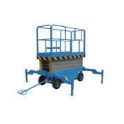 Подъемник ножничный передвижной 1000 кг 8/10 м TOR SJY-1-8 DC аккумуляторный